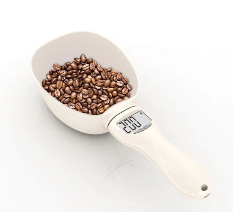 Cuchara para Comida de Mascotas con Balanza