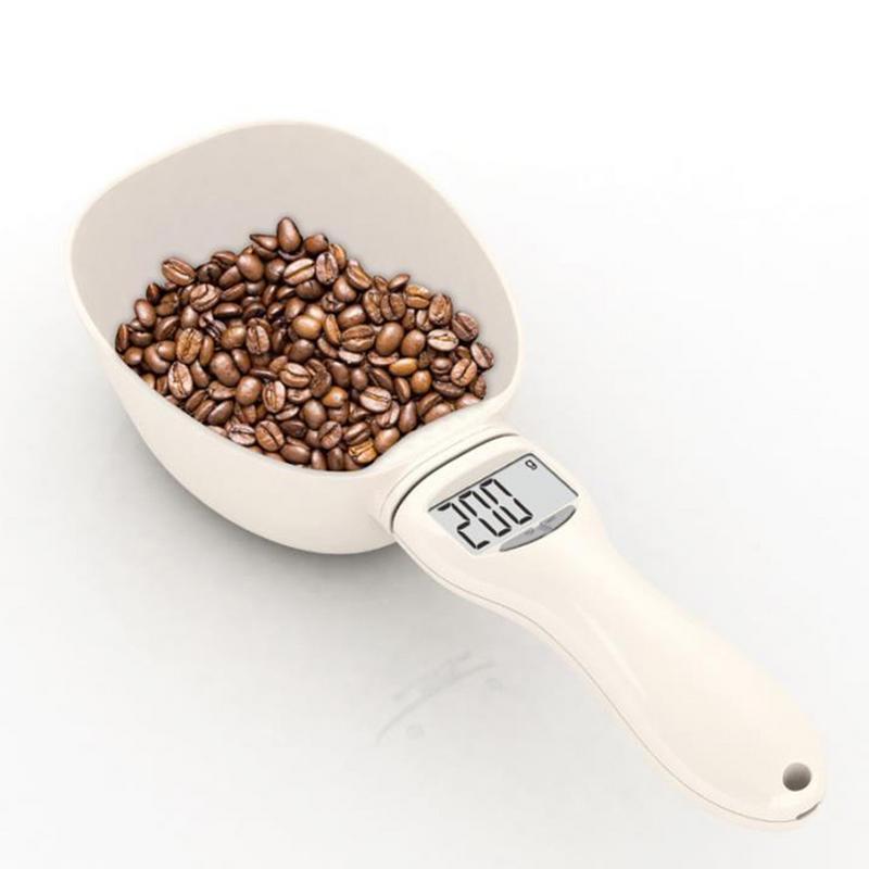 Cuchara para Comida de Mascotas con Balanza